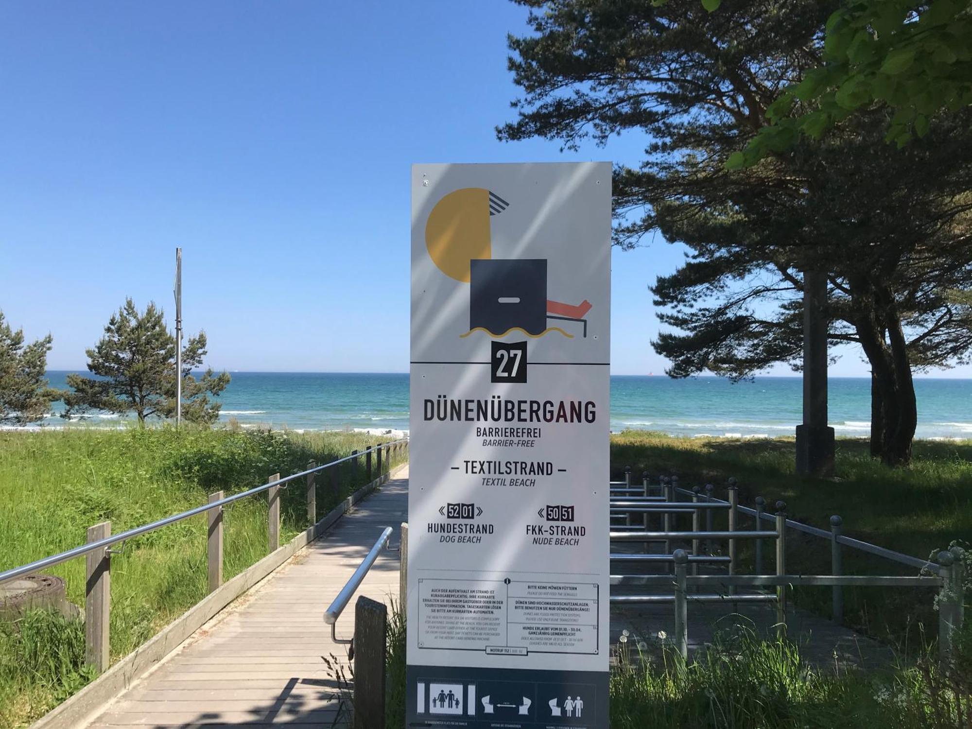 Fewos In Direkt Am Strand Mit Meerblick, Villa Seeblick, Binz Zewnętrze zdjęcie